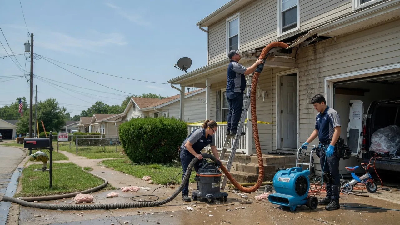 Water Damage Restoration in Deep Run, NC near me